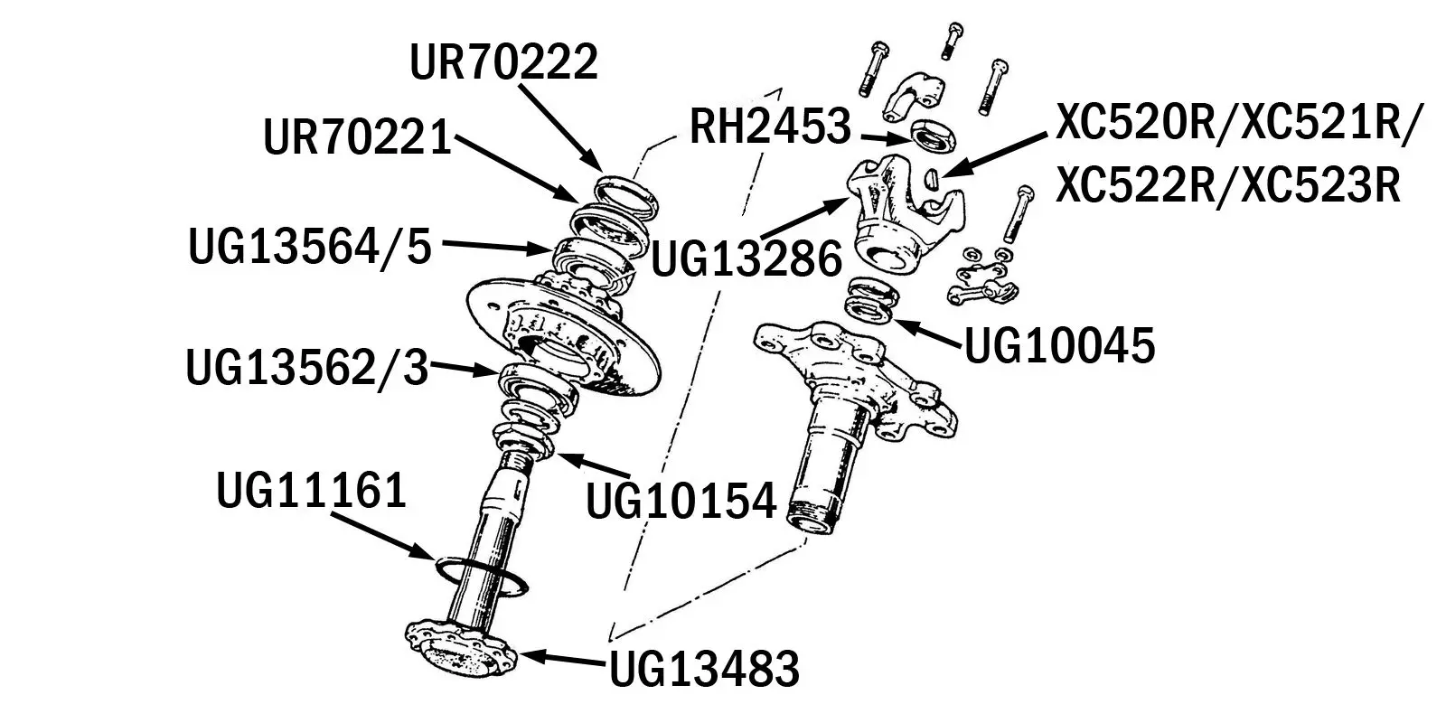 Rear Hub assembly (image for) Rear Hub assembly